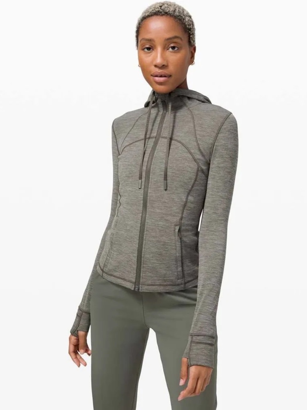 Lululemon define jacket - heather green